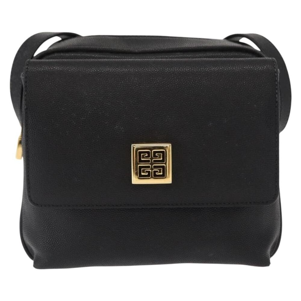 Givenchy Leather Shoulder Bag Black